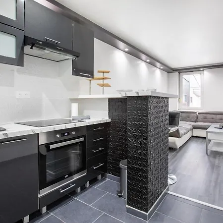 Appartamento T2 Cosy Avec Fibre Et Stationnement Gratuit Mulhouse